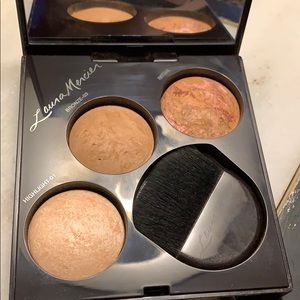 Laura mercier blush&glow radiant face trio palette